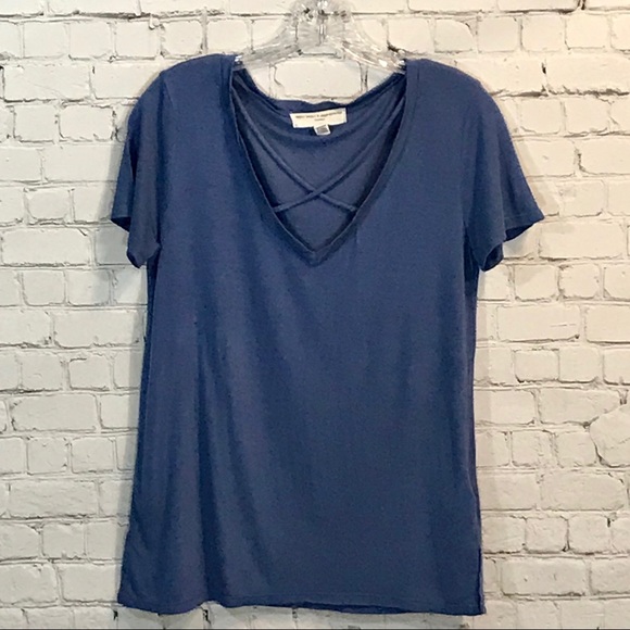 Urban Outfitters Proj. Social T T-shirt blue sz S - Picture 4 of 7